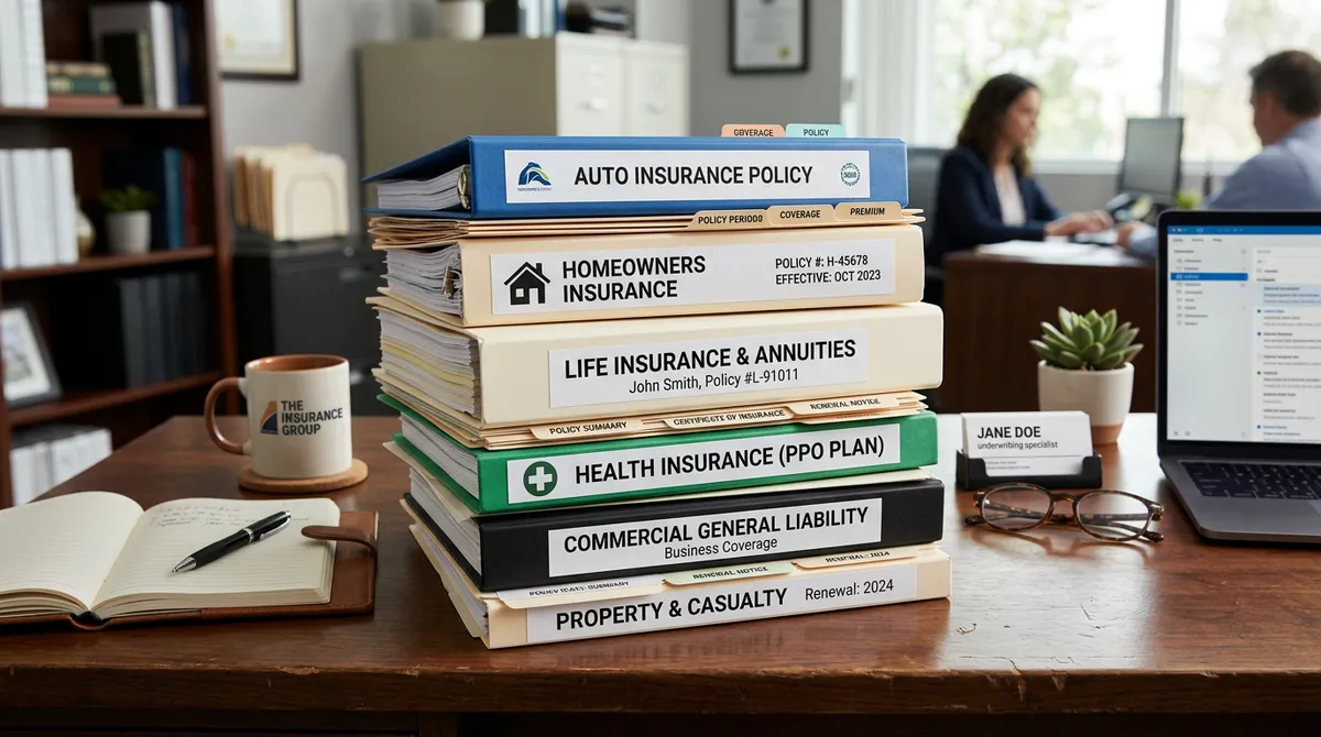 Типы страховых полисов